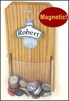 Serious Beer Drinkers Gift - Holds 100 Bottle Caps!
