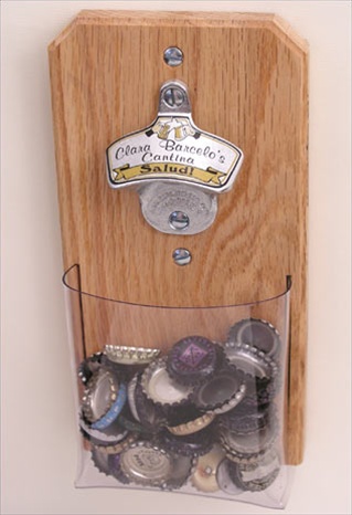 Personalizable toasts in over 100 languages - Giant Party-Size Capcatcher will hold 4 cases worth of caps