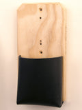 Blank Capcatcher with Leather Pouch, Oak
