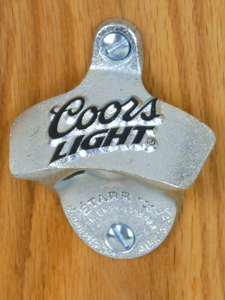 Coors Light Wall-Mount Bottle Opener