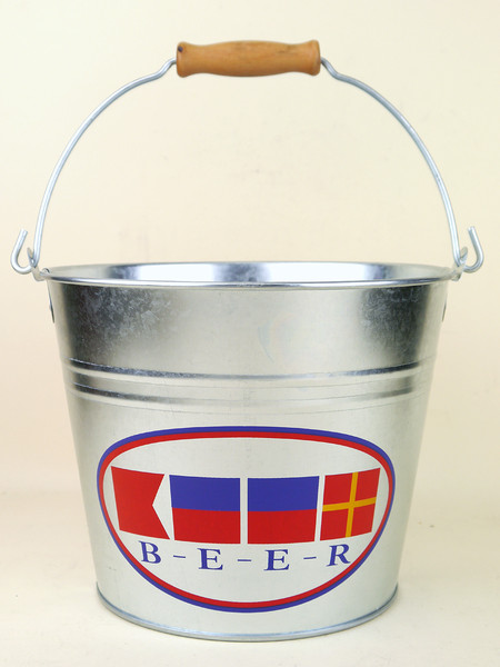 novelty ice bucket holds 6 bottles
