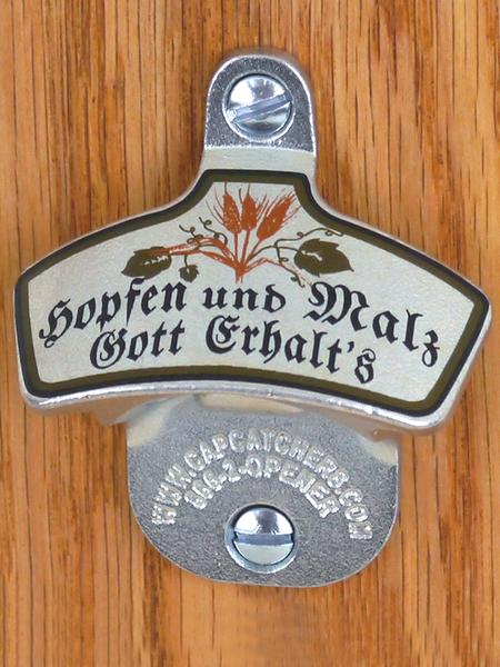 German Wall-Mount Bottle Opener
