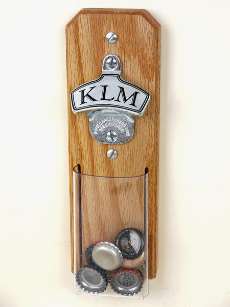 Personalized Wall-Mount Bottle Cap Catcher