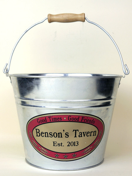 Custom Beer Bucket with Tavern look