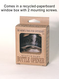 old-fashioned wall bottle opener