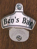 Personalized Stainless Steel wall mount bottle opener