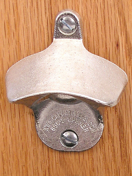 Plain Classic Wall-Mount Bottle Opener