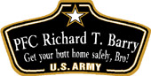 United States Army Customized Bottle Opener
