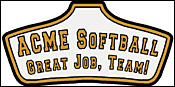 Corporate Softball League Bottle Opener