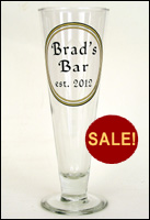 Personalized Bar Ware for Beer Snobs