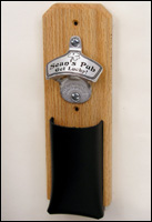 Unique Groomsmen Gift - Personalized  Bottle Cap Catcher