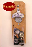 Magnetic Bottle Opener - Mounts to Refrigerator