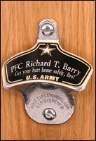 Personalized Army Bottle Openers