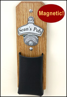 Unusual Groomsmen Gift - Personalized Bottle Cap Catcher