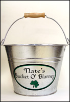 Irish Gifts - Shamrock Beer Bucket