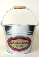 Irish Gifts - Shamrock Beer Bucket