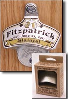 Personalized Irish Bottle Opener