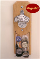 Magnetic Bottle Opener - Mounts to Refrigerator