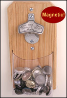 Great Gift for Beer-Loving Guy - Holds 100 Bottle Caps!