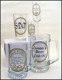 Great Unique Gifts for Beer Drinkers - Personalized Beer Mugs and Glassware