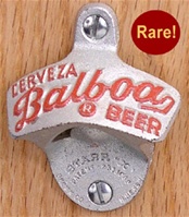 rare collectible Cerveza Balboa Bottle Opener