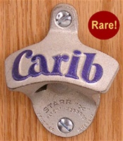 rare collectible Carib Beer Bottle Opener