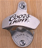 Coors Light Mountable Cap Opener
