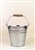 Plain Metal Pail. Perfect for beer snacks!
