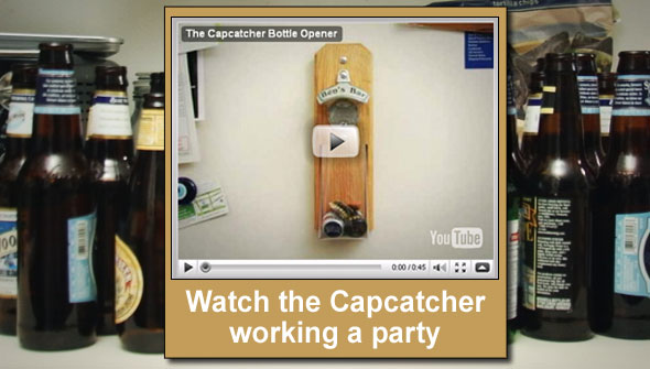 Bottle Cap Catcher Video