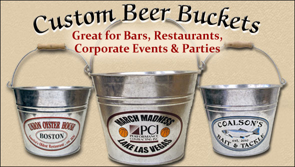 Custom Logo Beer Buckets